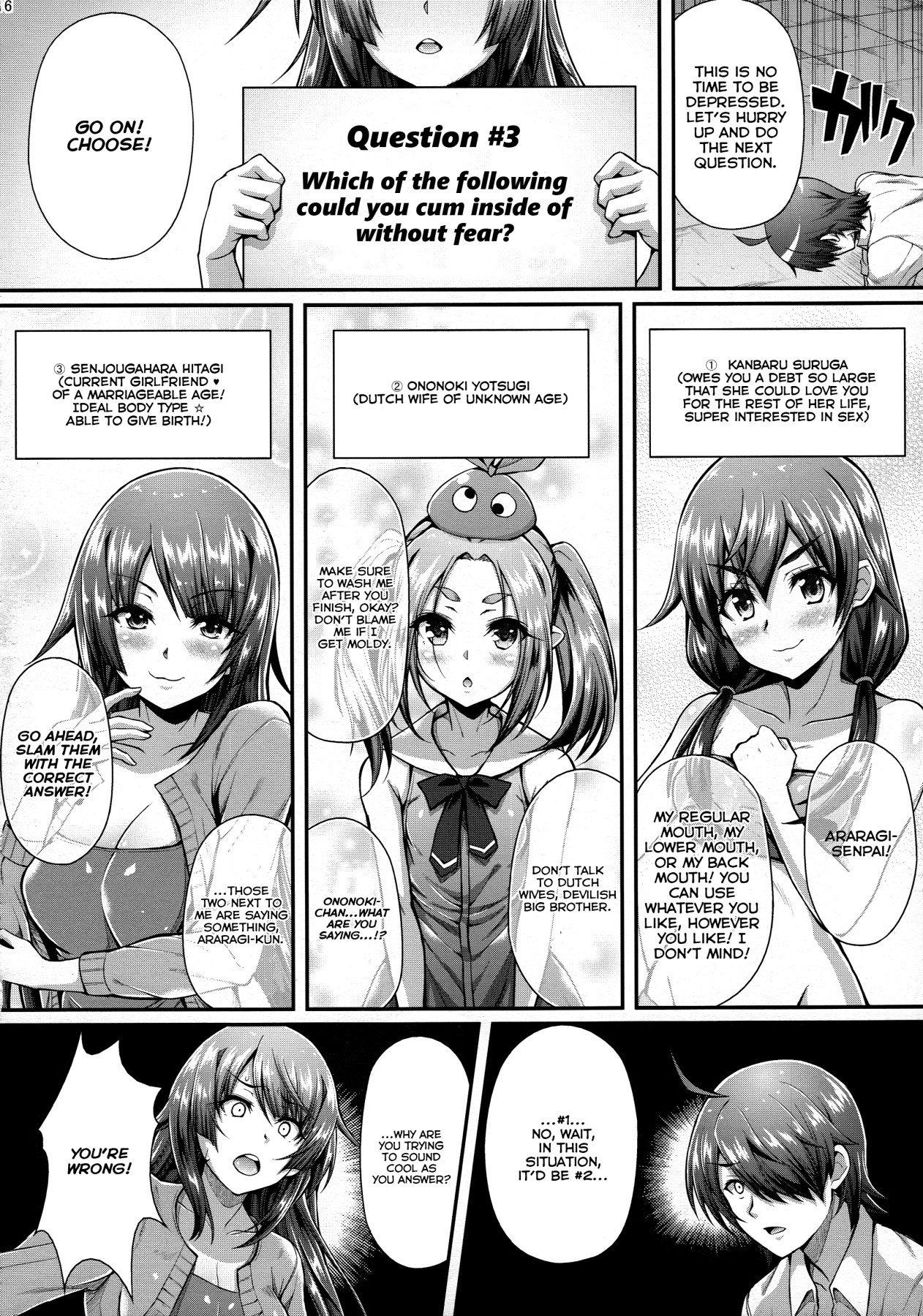 Hentai Manga Comic-Pachimonogatari Part 12: Koyomi Reform-Read-16